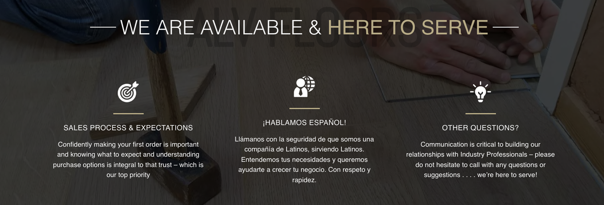 We Are Available & Here To serve in Tennesse