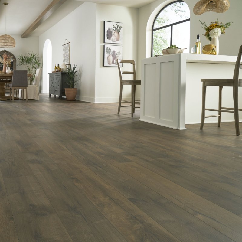 LuxeCraft Flooring by Karastan in a bright kitchen